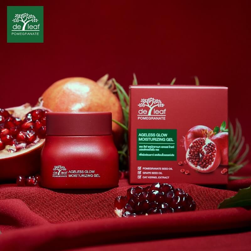 De Leaf pomegrnate moisturizing gel